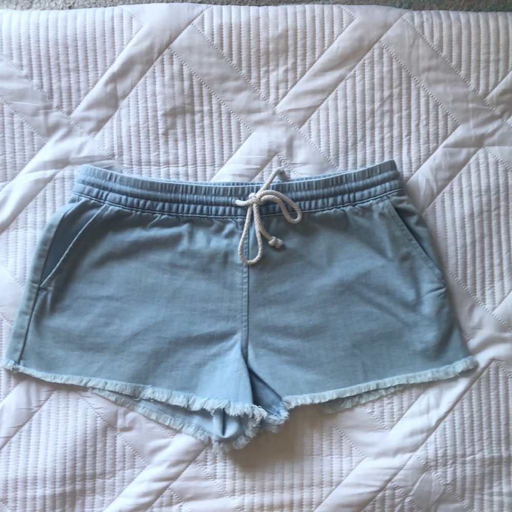 Light Blue Women's Casual Shorts